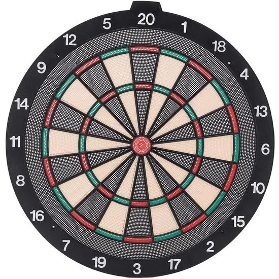 Jeu De Fléchettes Pour Enfants - Cible 74 Cm Avec 8 Balles Collantes, 4 Fléchettes - Intérieur/Extérieur, 3-12 Ans