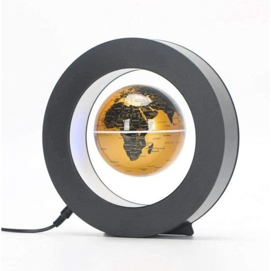 GYLEJWH Globe Terrestre Lumineux Flottant Magnétique - Décoration Maison Bureau