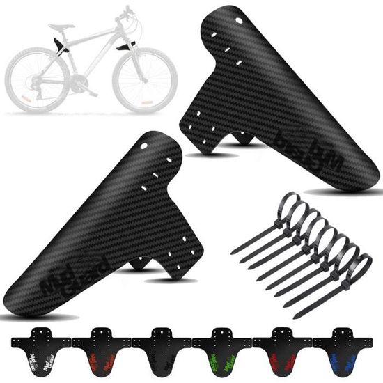 Garde Boue De Velo Garde Boue Vtt Garde Boue Avant Et Arriere Mountain Bike Garde Boue Pour La Plupart Des Velos 26
