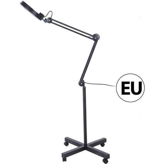 SOULONG 5 X Lampe Loupe Grossissante LED sur Pied 220240V Lampe Loupe