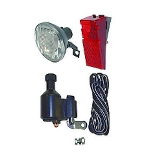 Kit Eclairage Velo Homologue avec fixation Cdiscount Sport