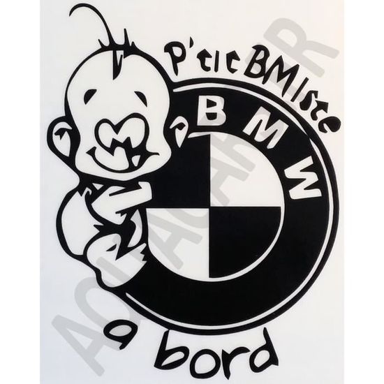 Home Decor Sticker Autocollant Bebe A Bord Mini Ref ab113 Home Garden