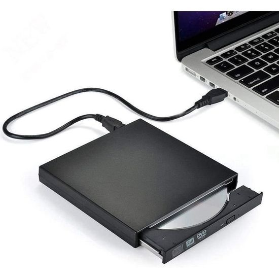 Lecteur DVD Externe, lecteurs optiques externes Graveur enregistreur DVD  Type-C USB2.0 5 Gbit-s, Lecteur CD USB DVD Optique Gra A330 - Cdiscount  Informatique