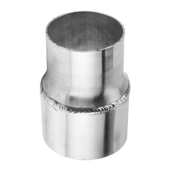 Embout D'éChappement Voiture Acier Inoxydable Tuyau D'échappement Adaptateur Réducteur Moto Silencieux D'échappement Pipeline Tuyau Soudé Universel Embout D'échappement (Couleur : I.D 63MM-67MM