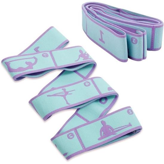 Ceinture élastique De Yoga 3 Couleurs - Bande De Résistance Fitness Pour Pull Ups