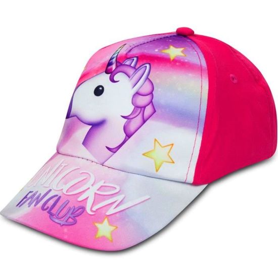 Casquette Licorne Rebelle bordeaux