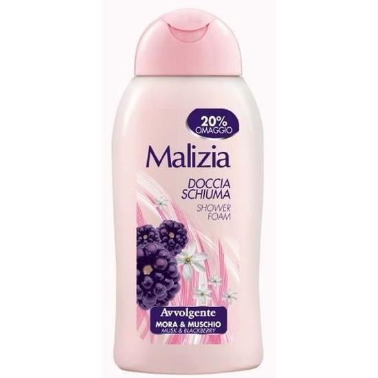 MALIZIA Douche Musc Mûre Et Enveloppantes 300 Ml. Gel Douche Cdiscount Au quotidien