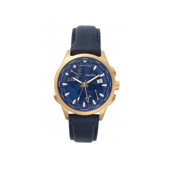 Nautica world time watch deals