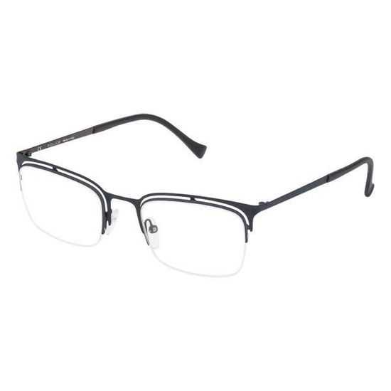Lunettes HIS HPL520 Transparent Bleu Bronze - Monture Ovale Unisexe, Acétate/métal, Neuve