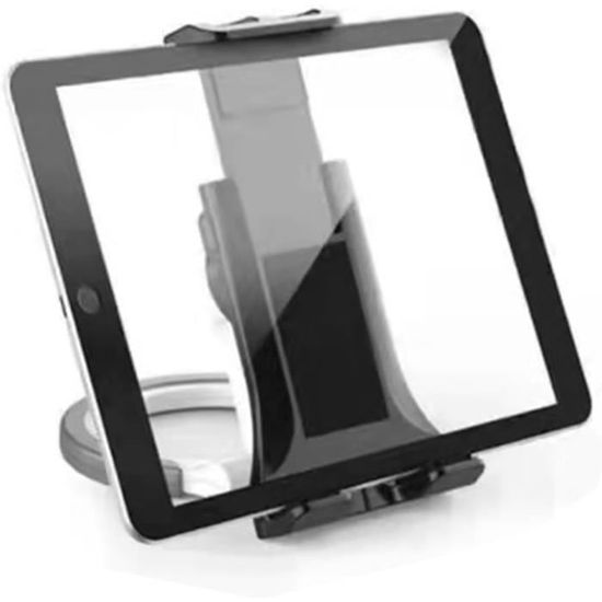 Support Mural Pour Tablette Rotatif 360° - Bras Extensible Aluminium Réglable Pour IPad, Téléphones 4,7" à 13" - 10