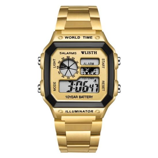 Montre homme 2025 led