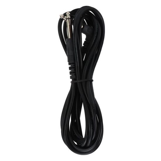 Câble Ampli Guitare 3m Eventerde - Câble Instrument Blindé Pour Basse, Clavier Et Audio Pro