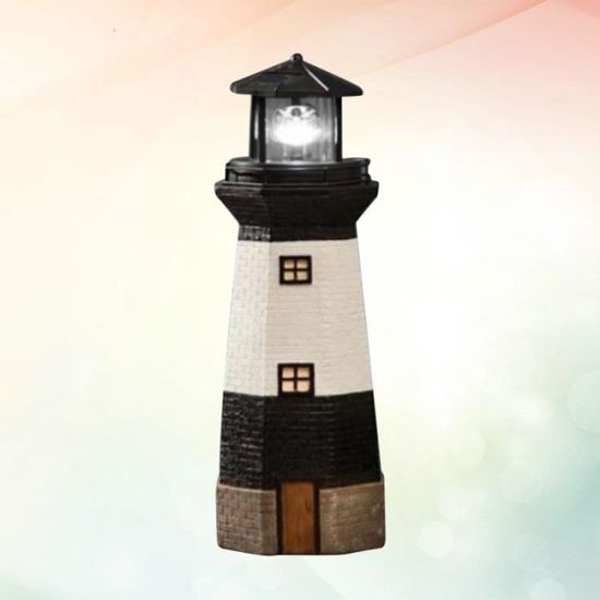 1pc lampe de phare lumière décorative pour la décoration de chemin extérieur de pelouse de  LAMPADAIRE DE JARDIN - LAMPE DE JARDIN