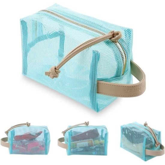 Trousse De Toilette Grande Capacité Sac Cosmétiques Voyage À Suspendre