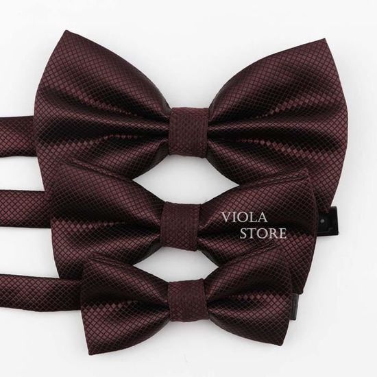 Ensemble Bretelles Et Nœud Papillon Enfant - Marron Avec étoiles Bleues, Club Class (Dillards)