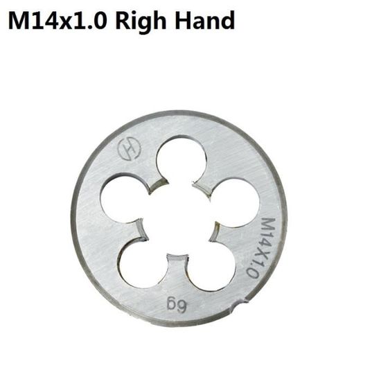 Filoiera Rotonda Metrica M44 X 1,0 Mm – Acciaio Legato Per Filettatura Destra, Riparazione E Pulizia Filetti