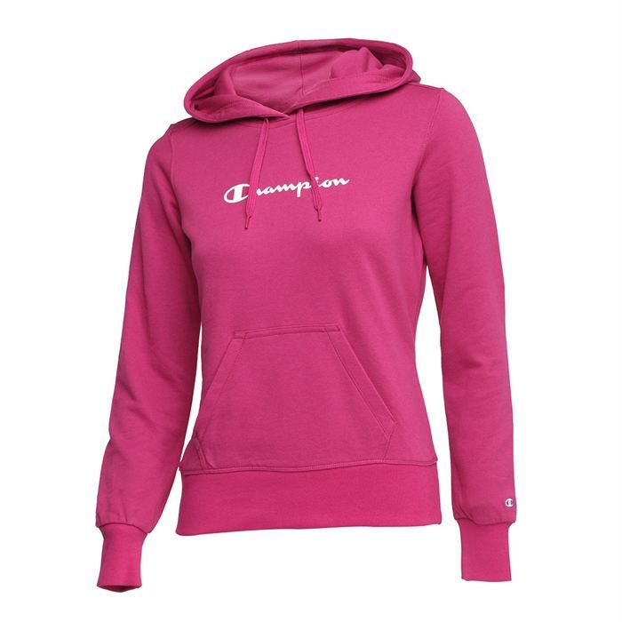 CHAMPION Sweat Capuche Capuche Femme Rose - Achat / Vente ...