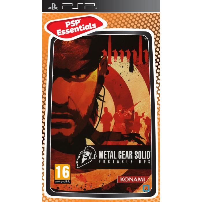 METAL GEAR SOLID: PORTABLE OPS ESSENTIAL / PSP