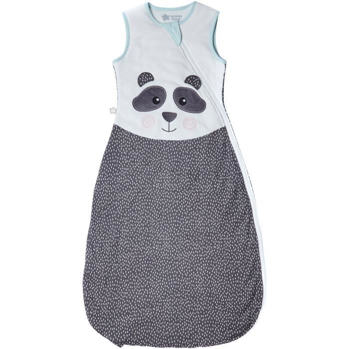 TOMMEE TIPPEE Gigoteuse - 6 à 18 mois - Tissu Léger printemps été - Pieds dedans - Motif Pippo le Panda