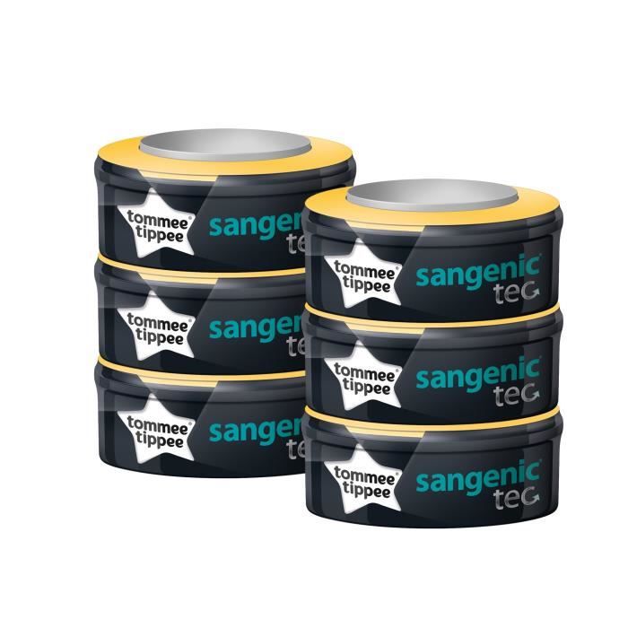 TOMMEE TIPEE Lot de 6 recharges Multipack Sangenic TEC