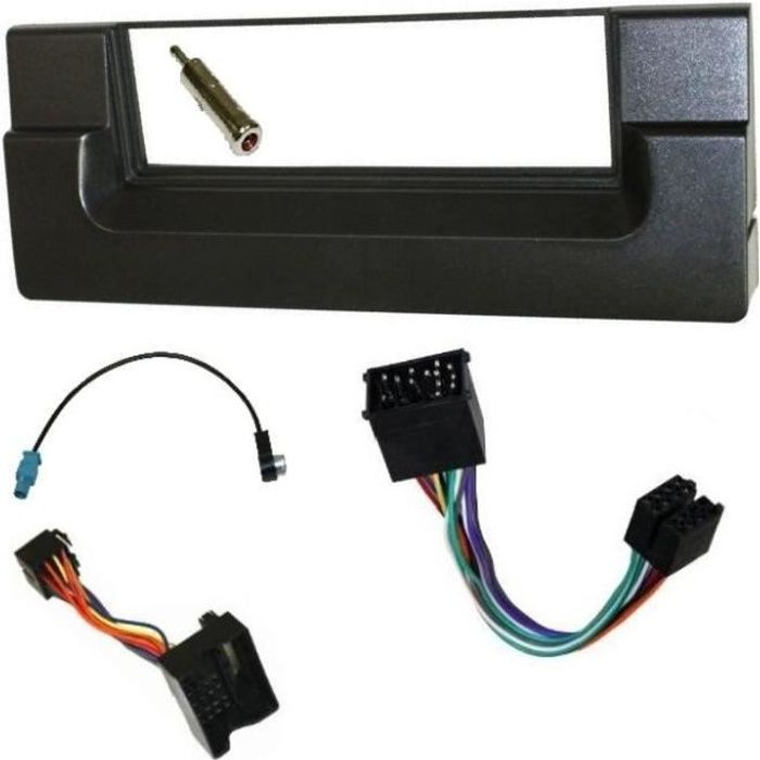 Kit Adaptateur Autoradio 1Din BMW Serie 5 E39/ X5 E53 + ISO + FM