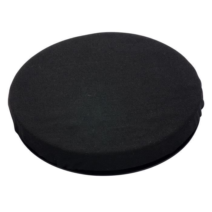 Coussin pivotant à 360° AUTONOMIE ET BIEN ÊTRE TMI 3501 - 40 x 5 x40 cm - Noir