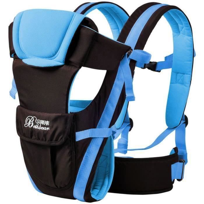 Nouveau-né Porte bébé réglable Sling Wrap Baby Carrier sac à dos