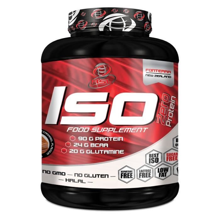 Iso Zero Proteine 2000g Caramel Salé ASL | All Sports Labs | Sans Lactose, Gluten, Sucre, Premium Whey Protein Isolate