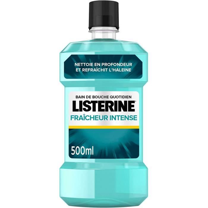 Listerine Bain de Bouche Fraicheur Intense, 500ml