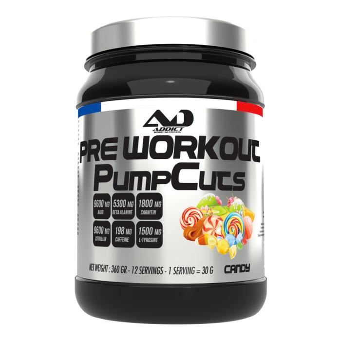 Pre-workout Pump Cuts - Candy 360g