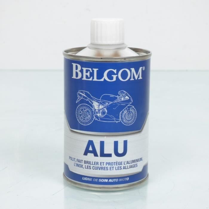 Flacon de 250ml de crème Belgom soin Alu pour Auto moto scooter deux roues - MFPN : 09.0250 - BELGOM ALU-188714-1N