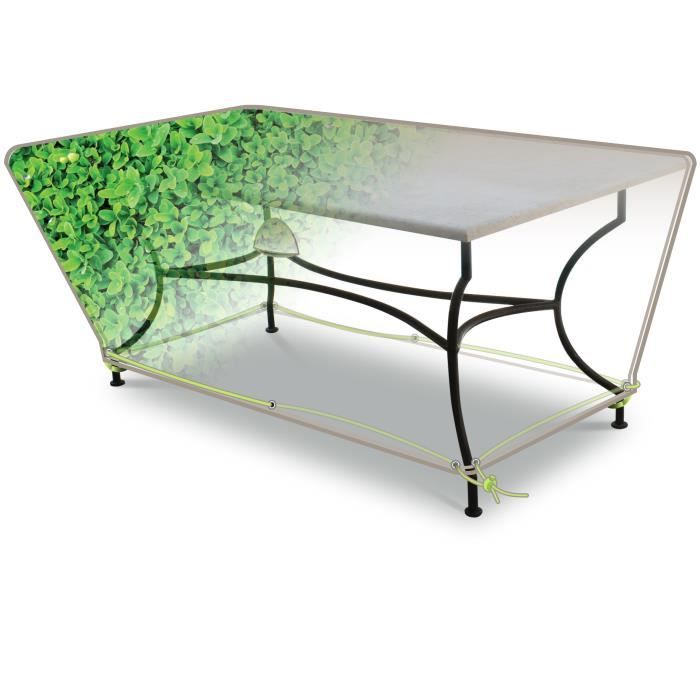 HOUSSE DE PROTECTION IMPRIMEE TABLE RECT. 4-6 PERS