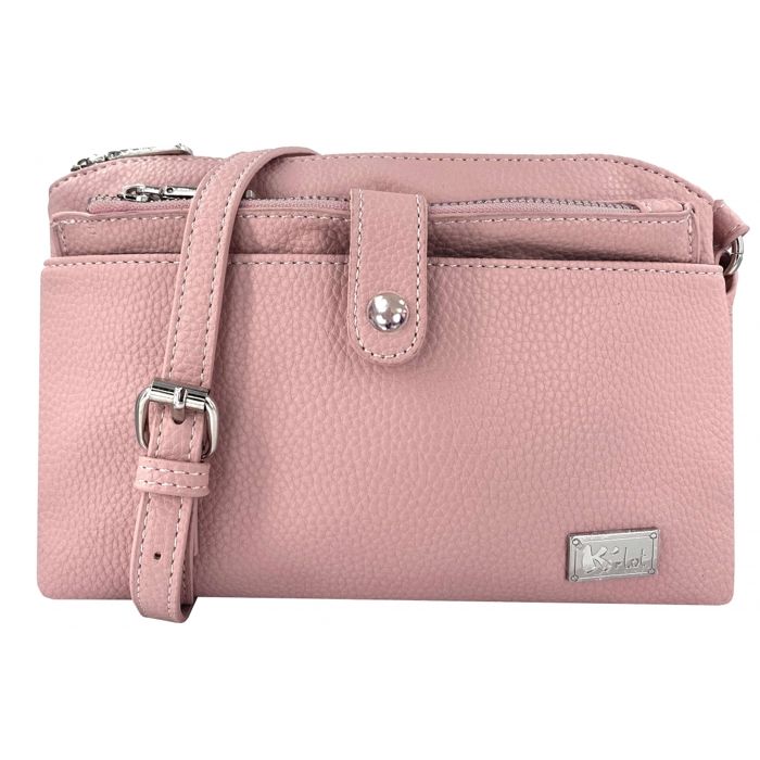 Sac à main bandoulière Krlot ROSE - K0311