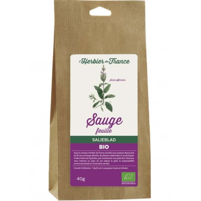 Sauge feuilles sachet 40gr
