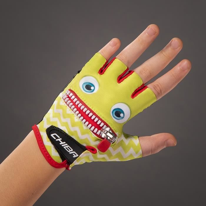 Chiba Cool Gants pour Enfants pour vélo Gants de cyclisme VTT