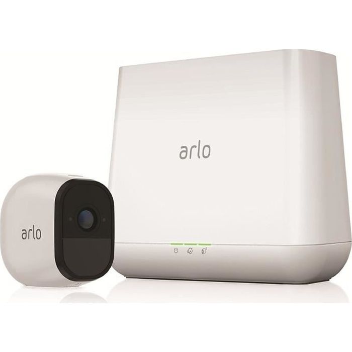 Arlo Pro-VMS4130-100EUS-Kit de sécurité 100% Sans Fils-Pack de 1-Batterie rechargeable 720p Jour/Nuit-Etanche IP65