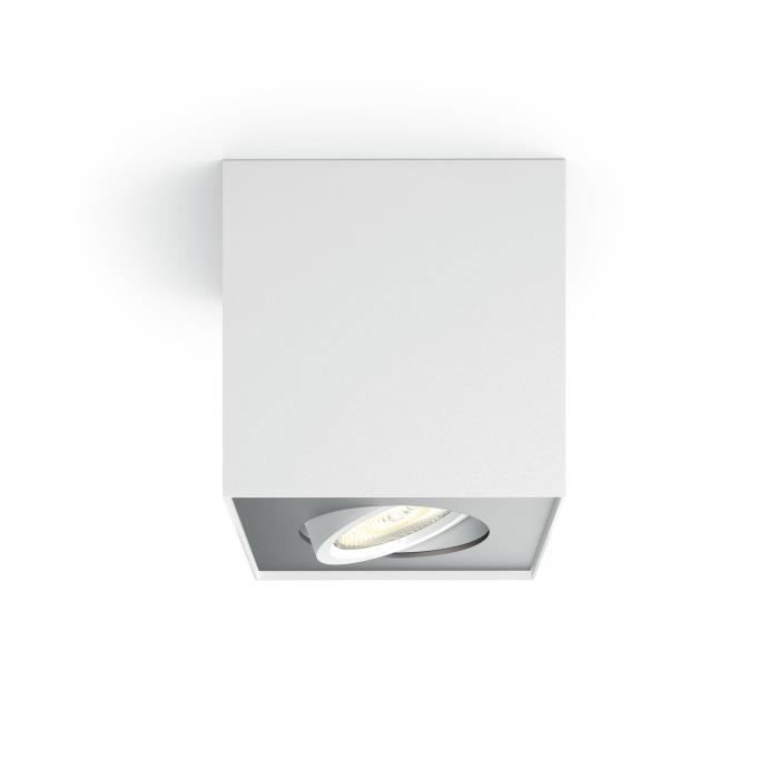 Philips myLiving 5049131P0, Surfaced lighting spot, 1 ampoule(s), LED, 4,5 W, 500 lm, Blanc