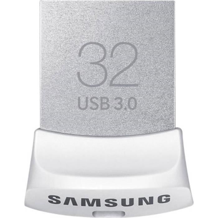 Clé USB 32 Go Samsung FIT Plus MUF-32AB/APC noir USB 3.1 1 pc(s)