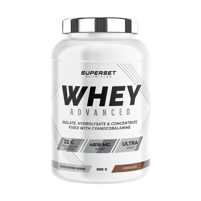 100% WHEY PROTEINE ADVANCED (900gr) | Whey protéine | Chocolat | Superset Nutrition