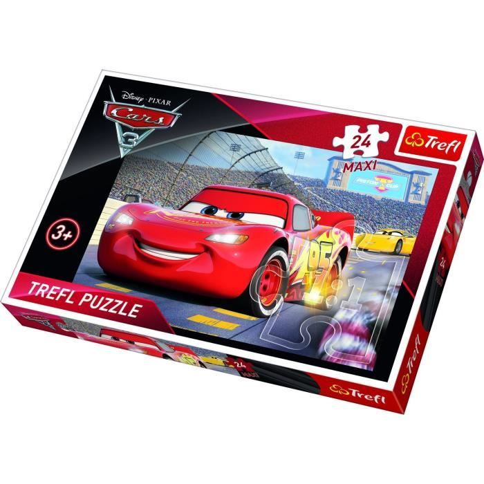 TREFL Puzzle Maxi Disney Cars 3 - 24 Pièces