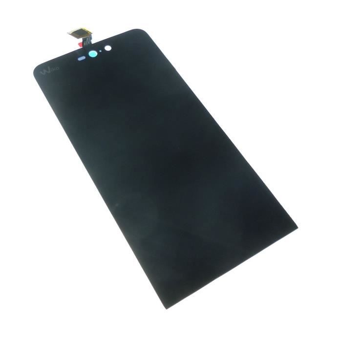 Ecran vitre tactile et LCD assemblés Noir pour Wiko Rainbow JAM