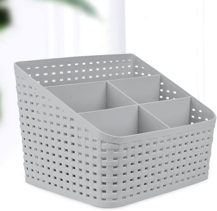 5 Boîtes De Rangement Plastique Empilables 30x21x12 Cm - Avec Poignées, Pour Cuisine, Salle De Bain, Placard - 9