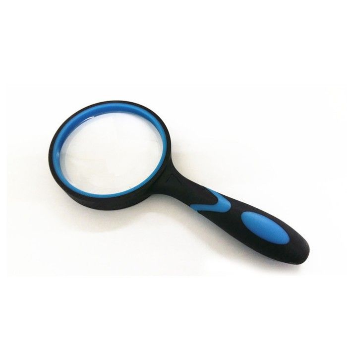 Loupe de lecture - VELAMP - ENOLA - 6x - Lentille Ø100 mm - Poignée caoutchouc antidérapante