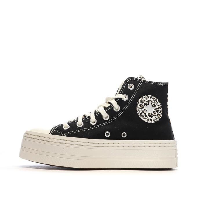 Converse Baskets Noires Femme Converse Chuck Taylor All Star Modern