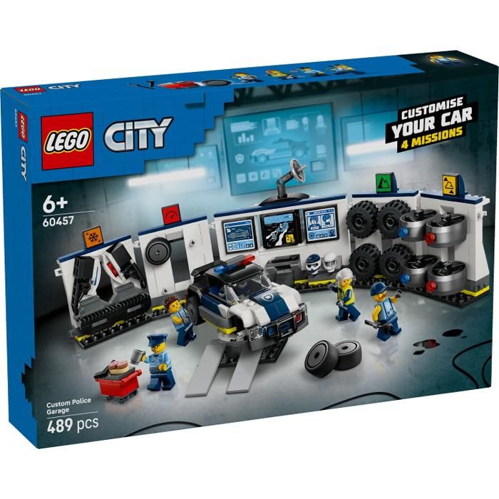 LEGO 60457 Le garage de personnalisation des voitures de police Condition : Nouveau. LEGO 60457 Le garage de personnalisation des voitures de police Condition : Nouveau.