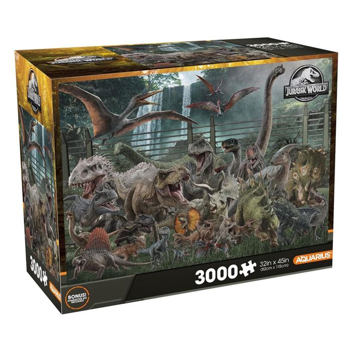 NMR Distribution - Jurassic World - Puzzle Jigsaw Jurassic World 3000 ...