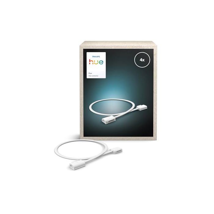 Connecteur flexible pour ruban LED - PHILIPS HUE - Flux - 50 cm - Intérieur - Compatible assistants vocaux