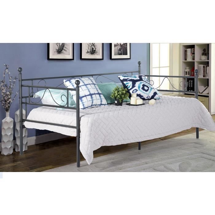 Lit Gigogne En Metal Achat Vente Pas Cher