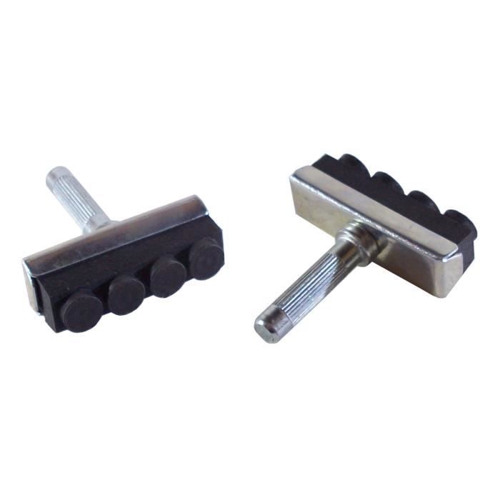 PAIRE PATINS DE FREIN CANTILEVER VELO VTT GOMME 70 mm VTC VINTAGE VILLE ENFANT