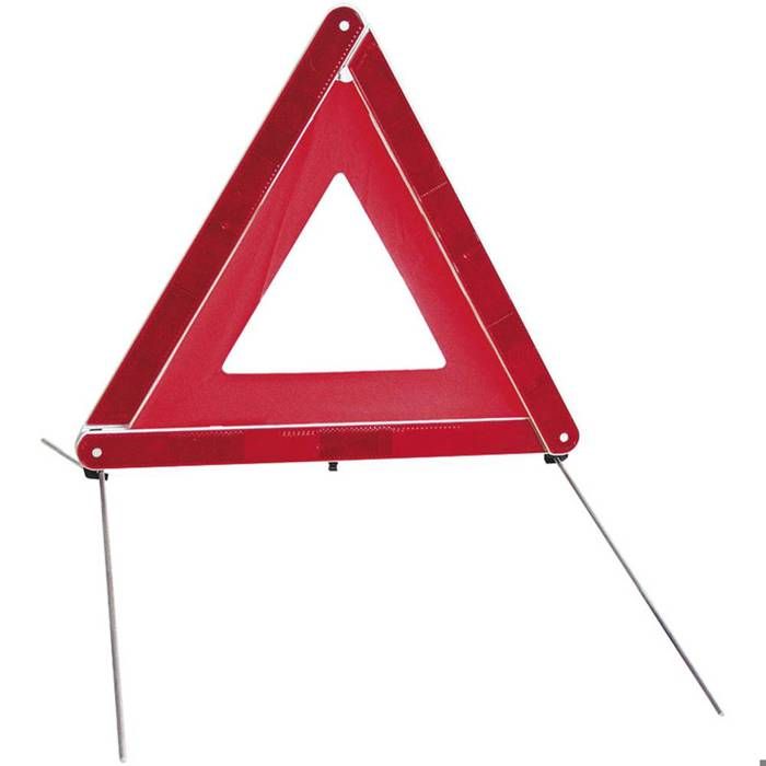 Triangle De Signalisation Cartrend TO-12 - Mini, Certifié ECE R27, Pour Voiture